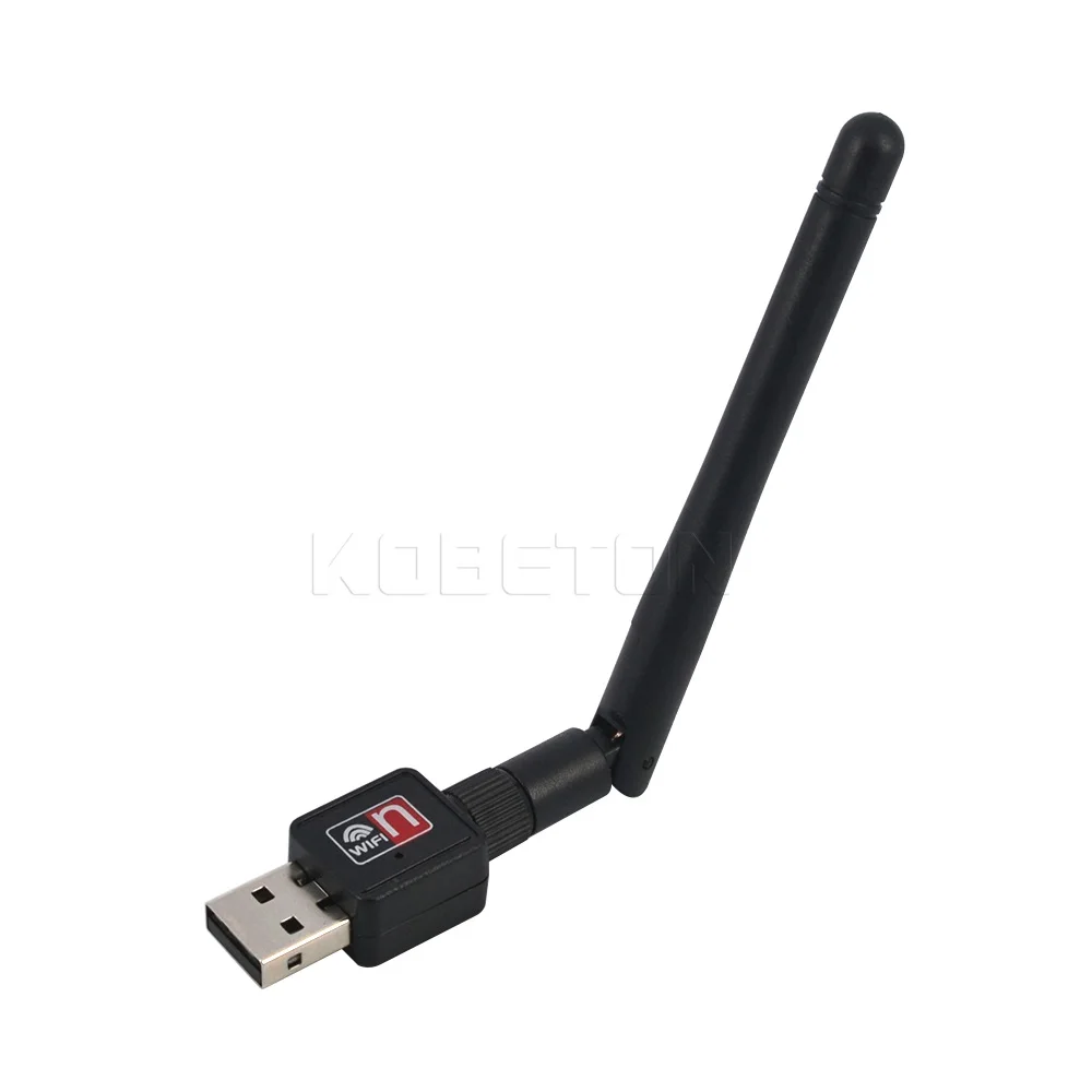 Беспроводная сетевая карта kebidumei 150 Мбит/с USB Wi-Fi адаптер LAN + антенна компьютерные