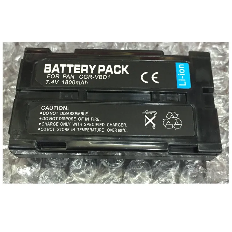 VBD1 VW VBD1/B202 литиевые батареи VM BPL30 Батарея цифровой камеры CGR для Panasonic AG BP15P EZ1 EZ20 NV