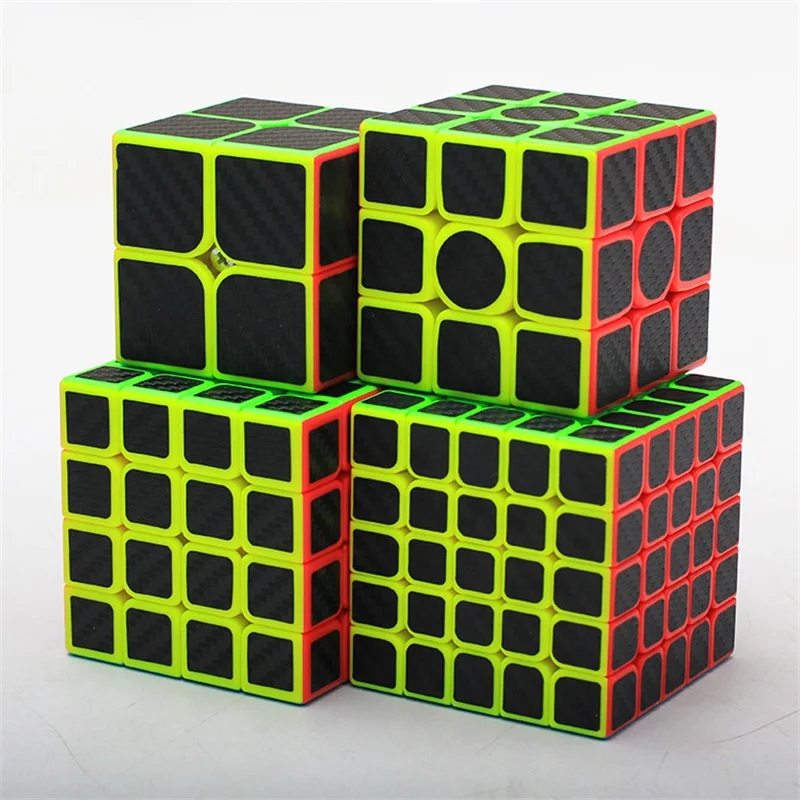 Z cube полный набор магический куб наклейка Скорость 3x3x3 4x4x4 волшебный магический волшебный куб Развивающие игрушки-головоломки для детей и взрослых