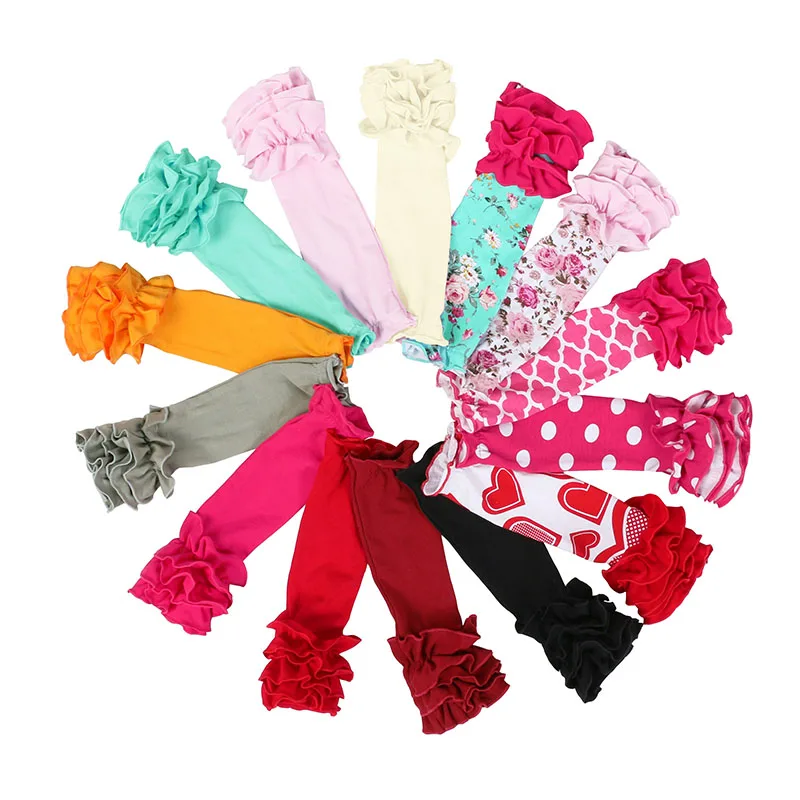 

Kaiya Angel 2017 Hot Baby Girl Ruffle Leg Warmers Striped Kids Christmas Newborn Leg Warmers Factory wholesale