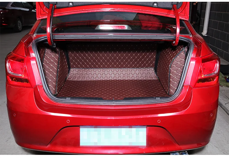 Хвост Полное покрытие багажник коврик для Chevrolet Cruze седан 2009, 10, 11, 12, 13 лет, 1 16 17 AAB201