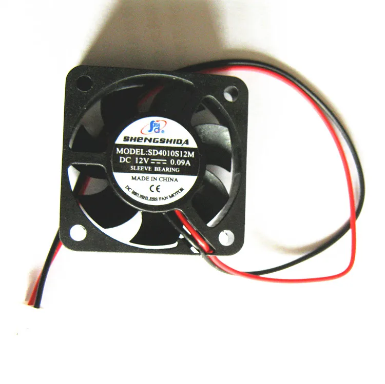 

DC Brushless Fan 4*4*1.1CM, 12V Band Terminal 0.09A