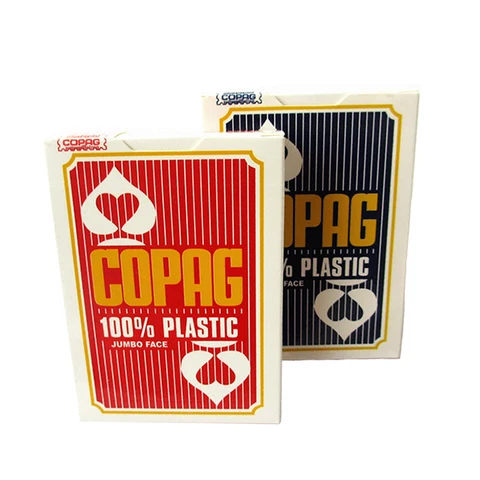 Бельгия игральные карты 88*63 мм Jumbo Face пластиковые покерные карты