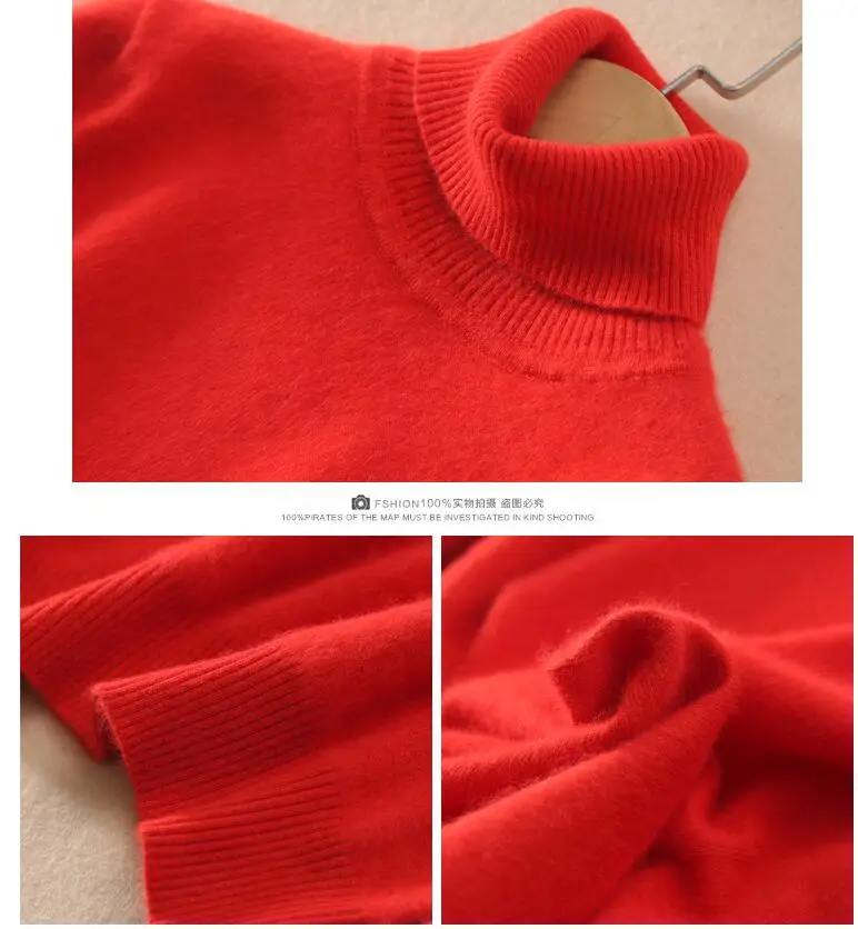 2021 New Arrival Women Knitted Good Quality Mink Cashmere Sweater Soft Pullovers KSR220 | Женская одежда