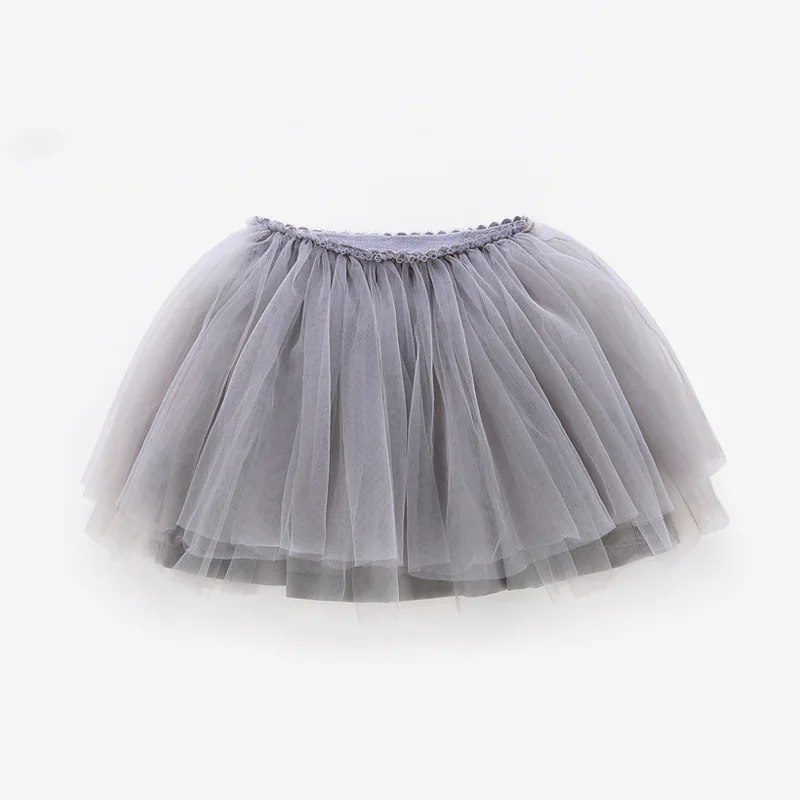 Юбка для маленьких девочек летняя Универсальная юбка Pettiskirt из газовой ткани
