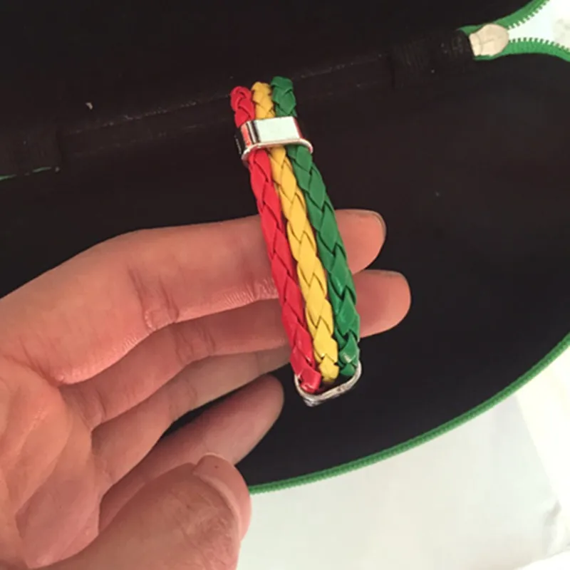 Национальный флаг Италии ES DE RU кожаный браслет для мужчин и женщин веревка ручной