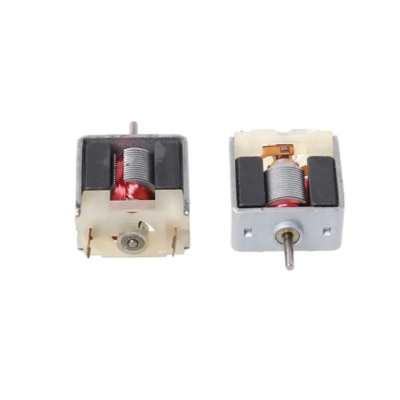 2 шт. DC3V 020 DC мотор квадратный Мини DIY двигатели научная игрушки для экспериментов