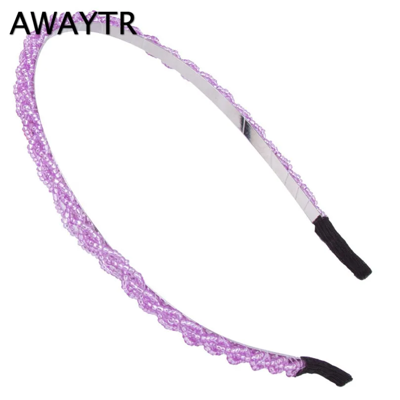 1 шт. обруч для волос с кристаллами и бусинами тиара девочек женщин свадебные