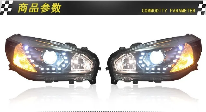 Автомобильный Стайлинг, светодиодный, HID Rio, светодиодный, для фар, Головной фонарь, чехол для maval H6 2011 2012 2013, биксеноновые линзы ближнего света