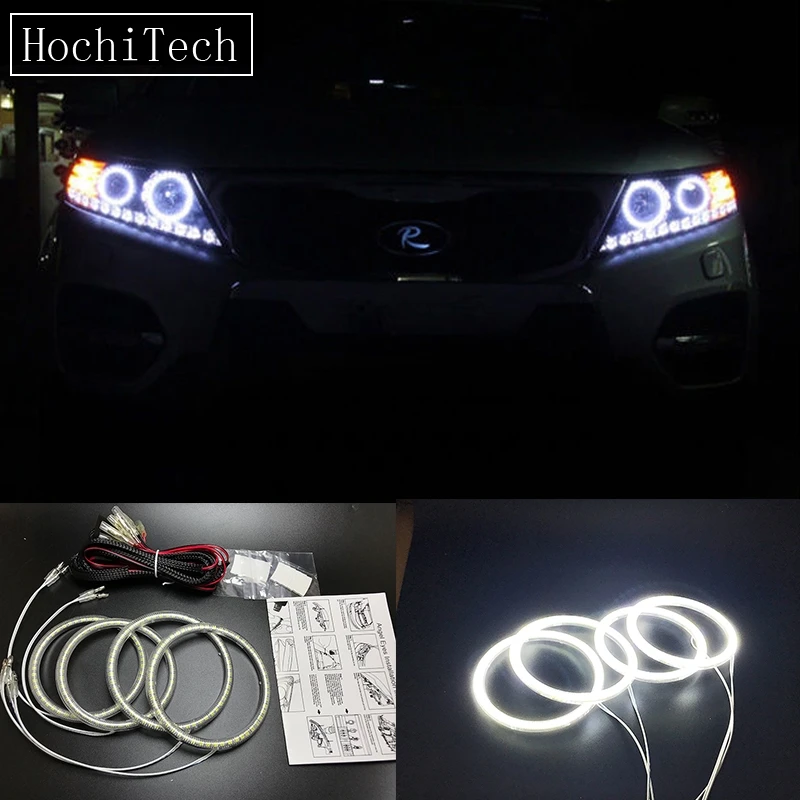 HochiTech ультра яркие красные/зеленые/Белый светодиодный глаза ангела 2500LM 12 В halo