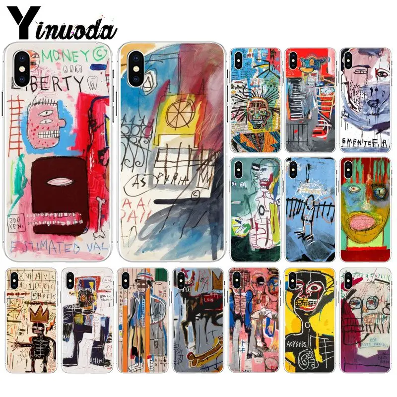 Yinuoda Jean Michel Basquiat художественный граффити высокого качества чехол для телефона