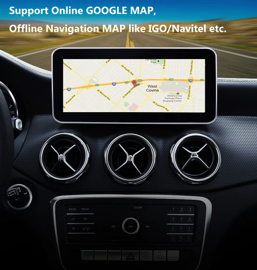 Сенсорный экран автомобиля Android 8,0 радио плеер для Benz ML W166 ML350 GL класс GLE GLS SLK 2012- 8," Gps Bluetooth с меню NTG