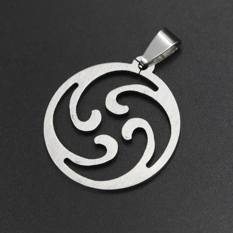 Lostpiece 2018 Серебряный Цвет Нержавеющая сталь аниме амулет кулон Цепочки и ожерелья