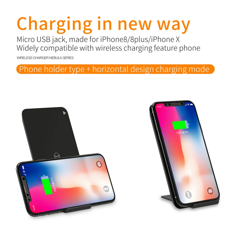 Mcdodo Qi Wireless Charger for iPhone X 10 8 plus Samsung s8 s7 edge Mobile Phone Chargers Holder Fast | Мобильные телефоны и