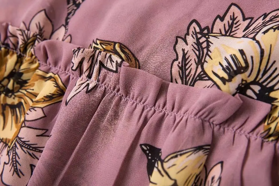 BOHO люди весна лето короткое платье макси хиппи одежда для пляжного отдыха цветочный принт платья с кисточками О-образным вырезом женское богемное платье