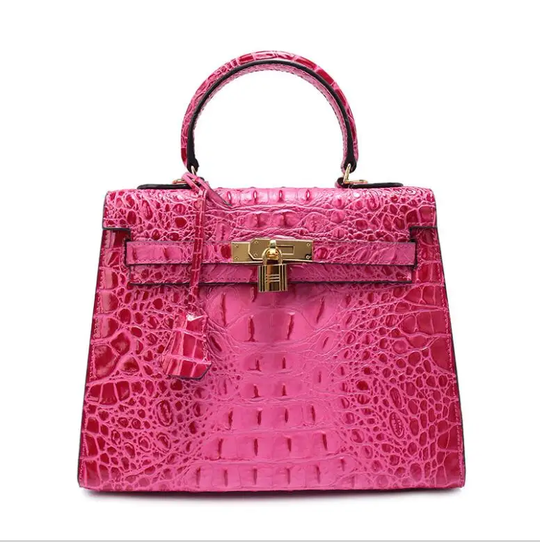 Классические роскошные Женская мода Натуральная кожа через плечо сумки из