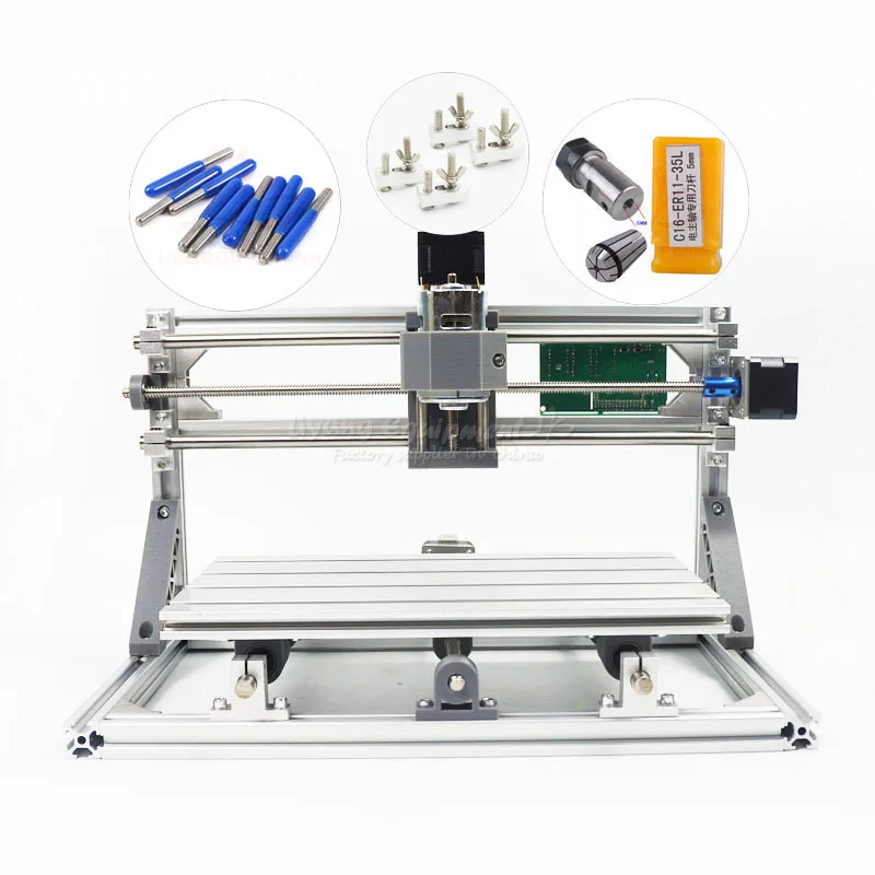 Нет налога в Россию разобранный пакет мини CNC 3018 PRO резьба по дереву машина diy