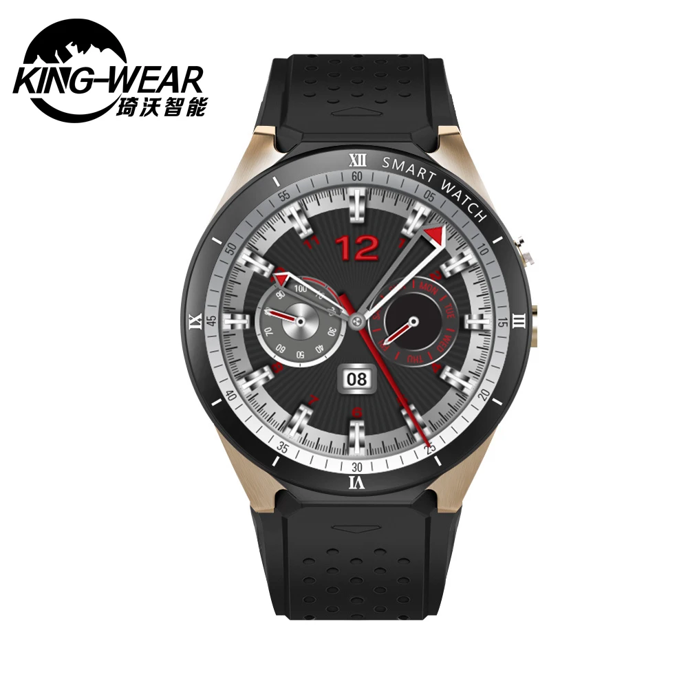 KingWear KW88 Pro gps Smartwatch 3g Android 7,0 1 ГБ 16 ГБ MTK6580 фитнес-браслет трекер носимое устройство смарт-часы для мужчин и женщин