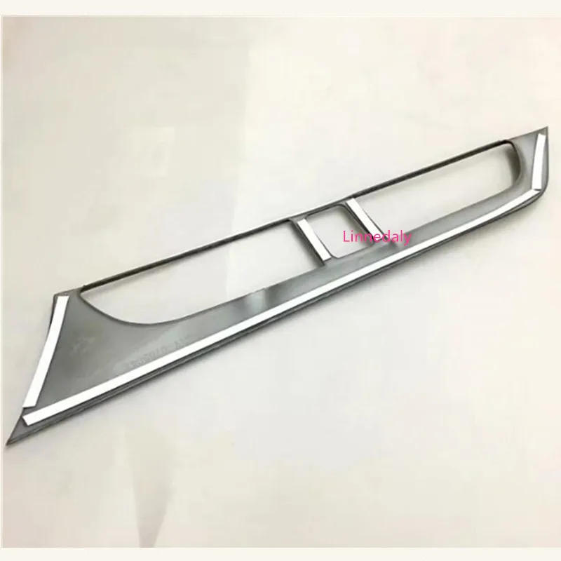 For Nissan Kicks 2017 2018 Car Styling Body Stick Inner Middle Air Conditioning Switch Outlet Vent Garnish Cover Frame Trim 1pcs |