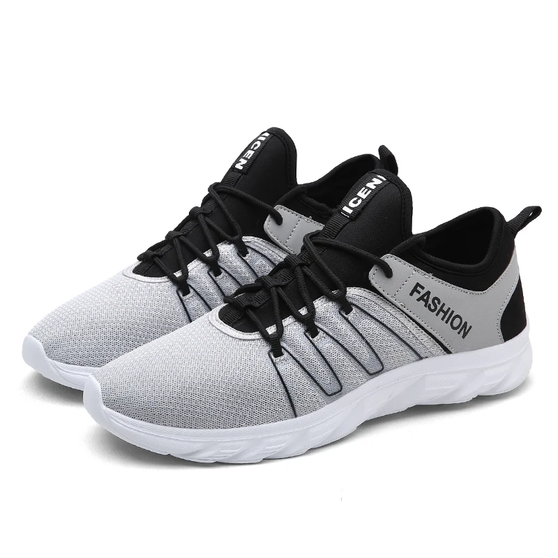 2017 Супер легкую обувь Мужчин спортивные Квартиры Дышащая мужская повседневная