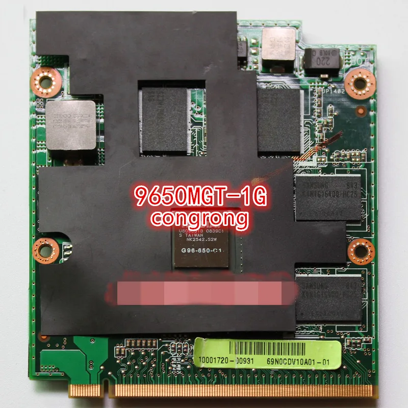 Карта vga 9650M GT G96-650-C1 1024 МБ MXM-II для ASUS M50 M50V M70 M70V M50VM M50VN M70VM |