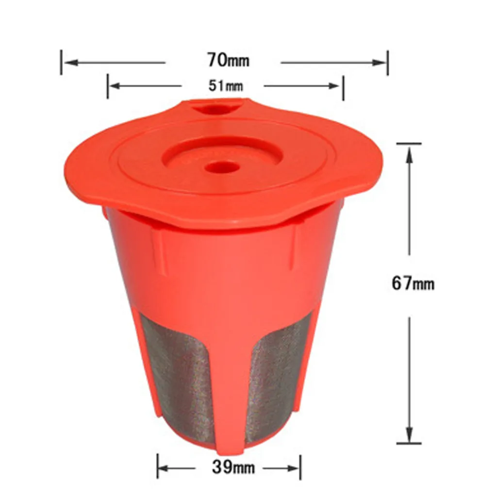 2 шт. фильтры для кофе многоразовые капсулы кофейные капсульные чашки