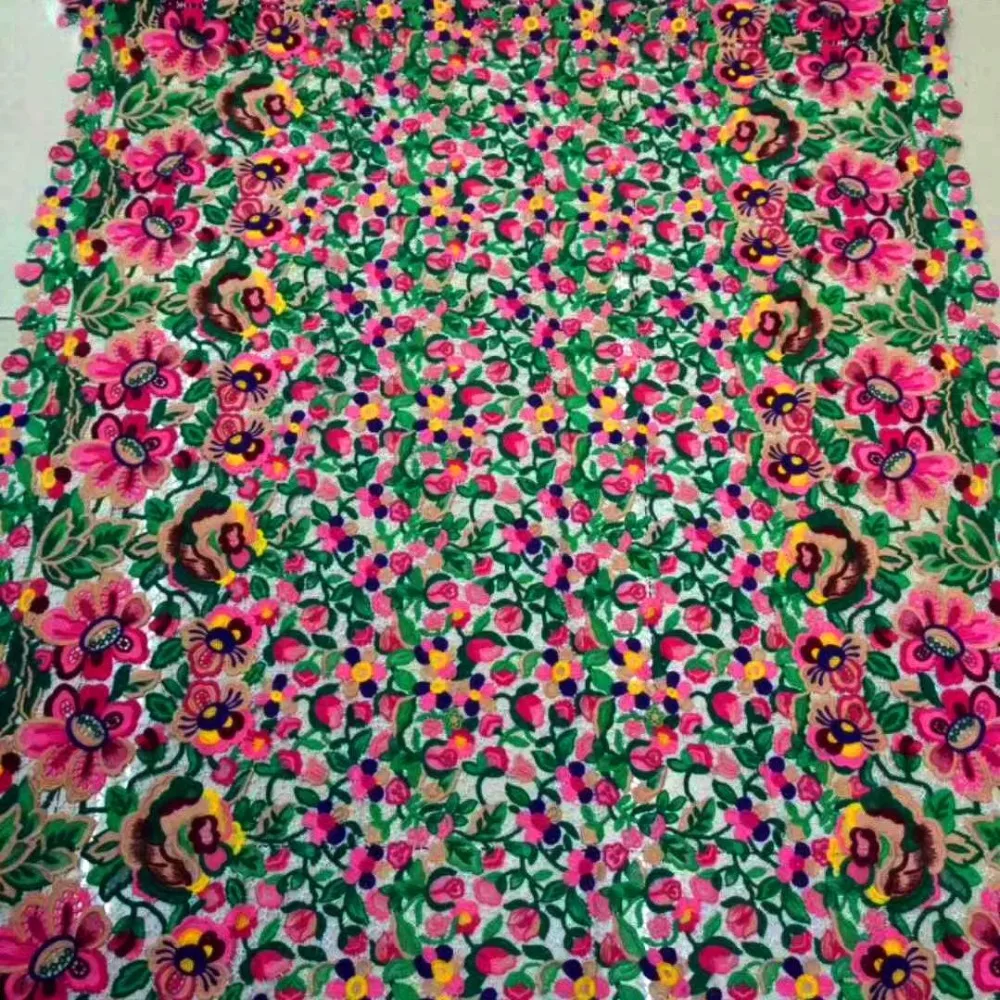 платье вечернее кружево ткань кружева Яркий роскошный гипюр шнур кружевной