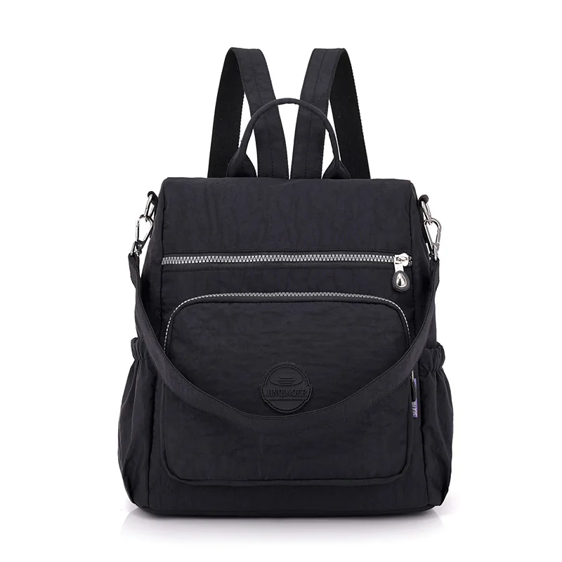 Fashion Women Waterproof Nylon Backpack Korean Style Designers Shoulder School Bag Leisure Rucksack For Girls | Багаж и сумки