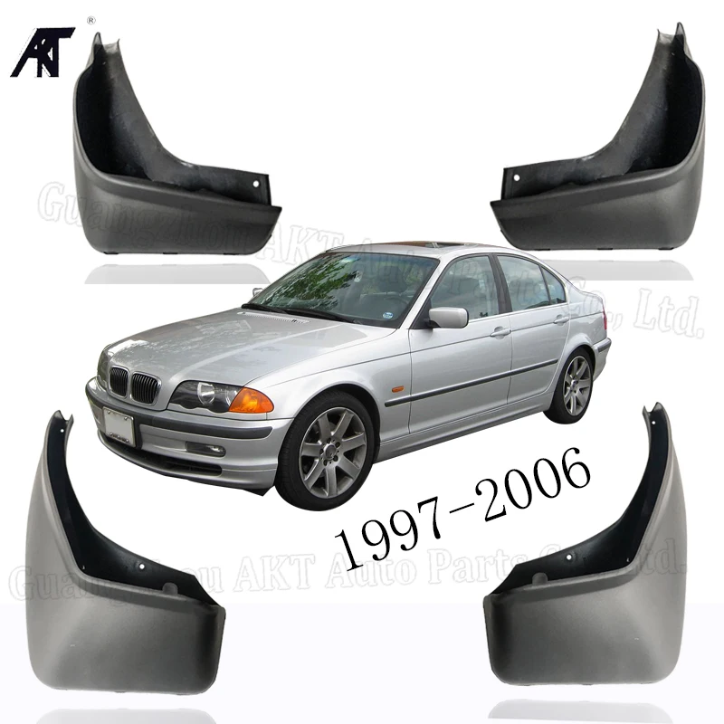 Брызговики для BMW серии 3 (E46) 1998 2006 с винтами|Грязезащита| |