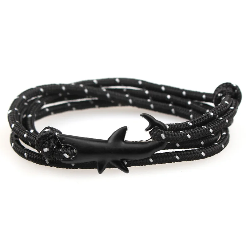 2018 Новая Регулируемая моды 75 см браслет paracord Для мужчин и женщина очарование