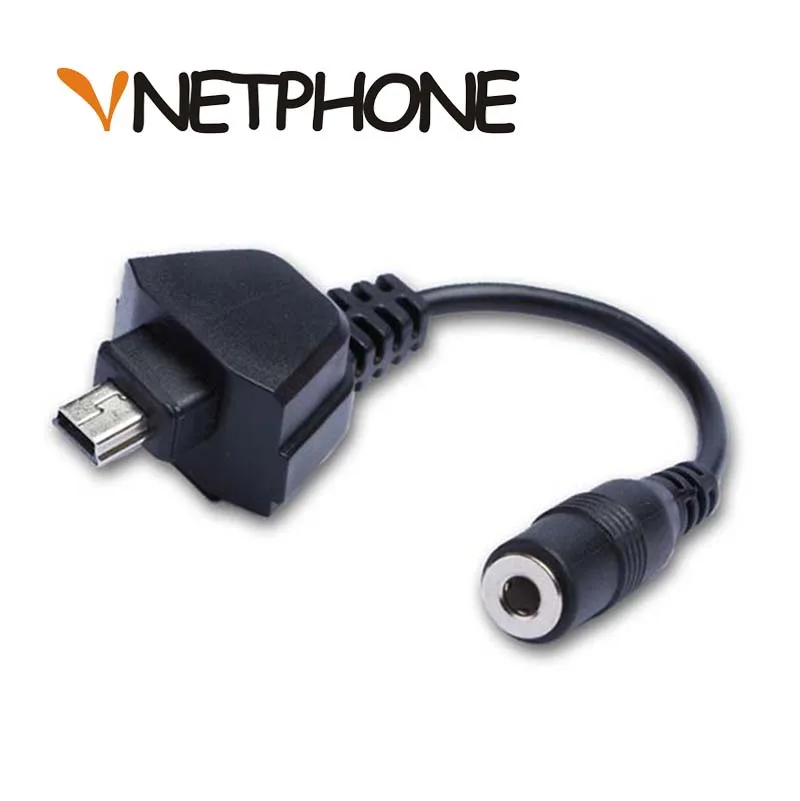 Разъем 3 5 мм для мини Usb адаптера VNETPHONE V5 переговорное устройство мотоциклетного