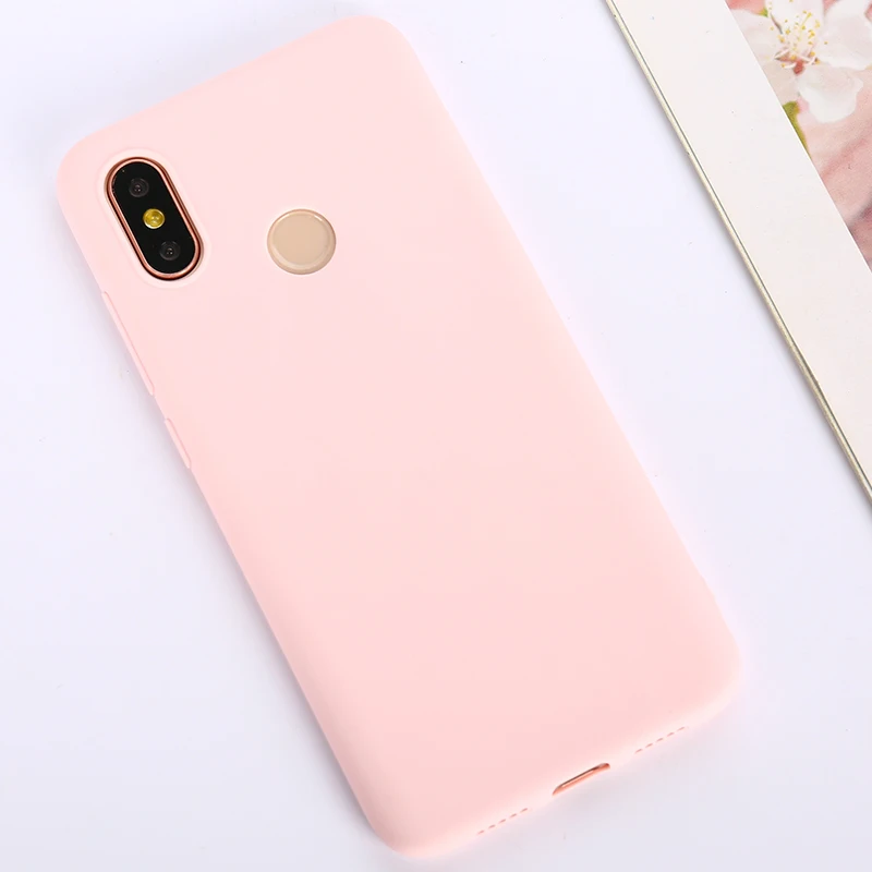 ТПУ карамельного цвета силиконовый чехол для Xiaomi mi 9 SE mi 8 Lite A2 A1 Red mi примечание 6 5 7 7A 6A 5 Plus Red mi K20 Pro S2 GO матовый чехол