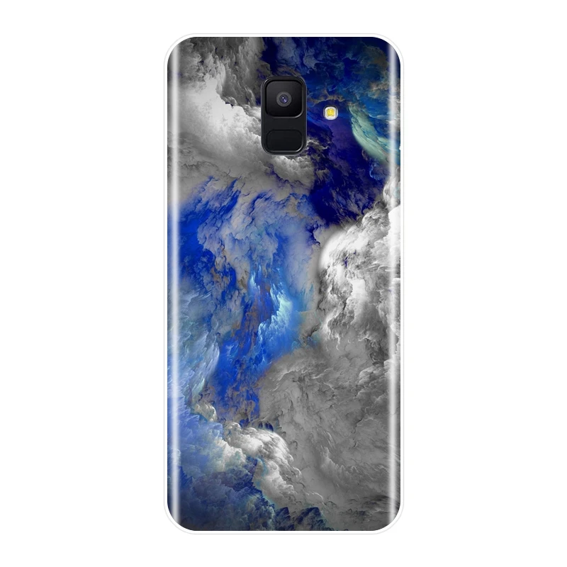 Чехол для телефона Samsung Galaxy A6 A8 Plus 2018 A5 A7 Мягкий силиконовый чехол A3 2016 2017 |