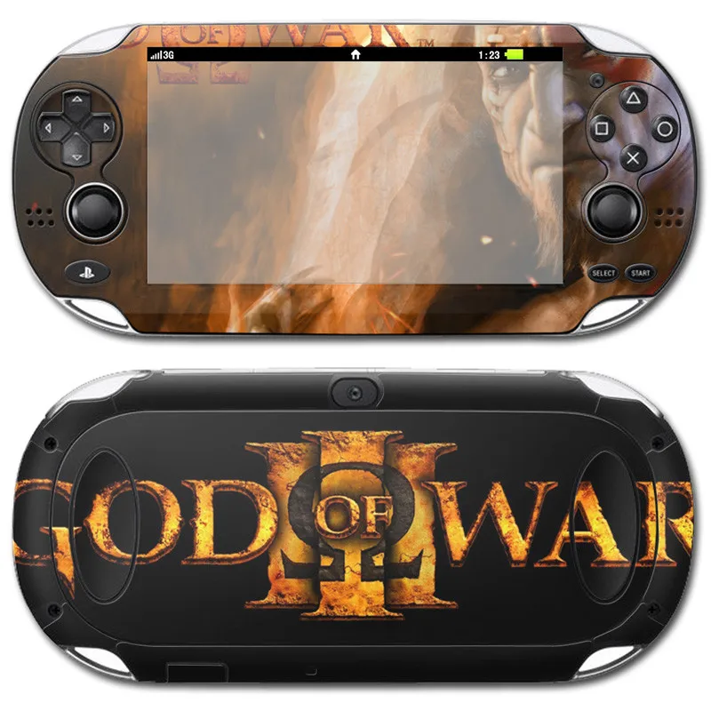Защитная виниловая наклейка для Sony PSvita 1000 PSv Decal God of War|Наклейки| |