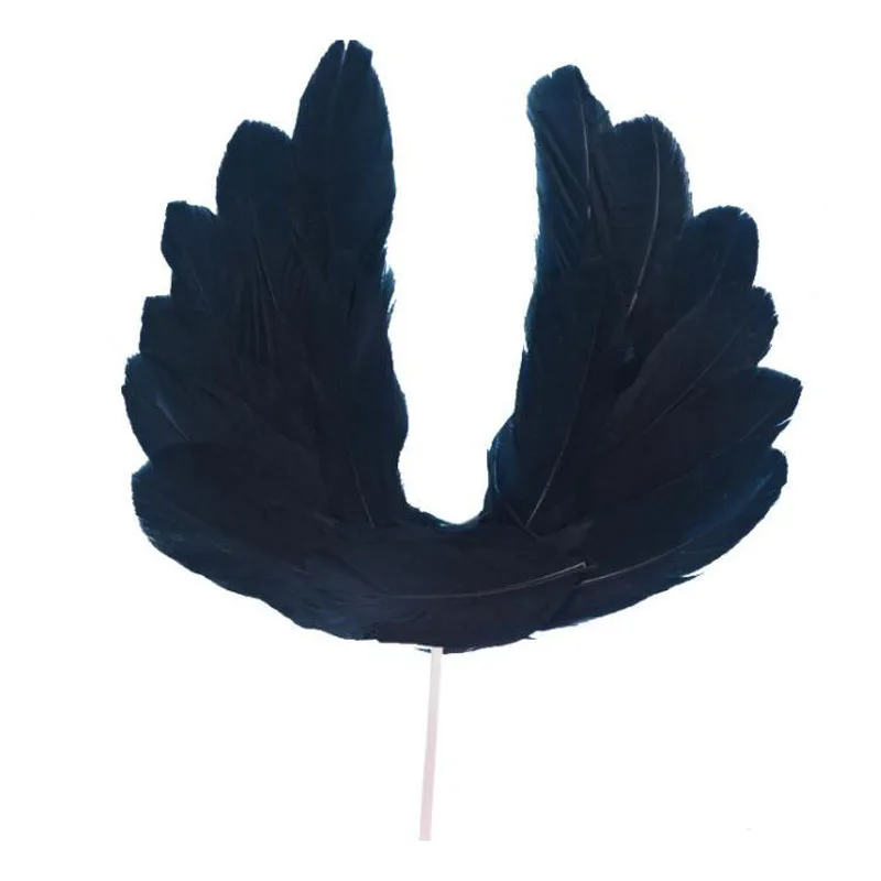 10 шт./лот украшения для торта украшение из перьев флаг дня рождения детей и