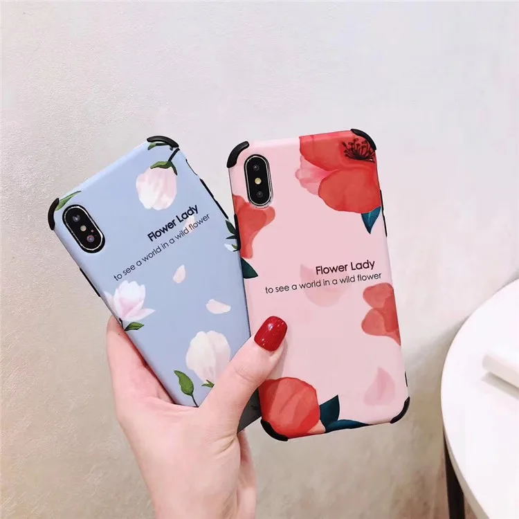 Ретро книги по искусству письмо цветок корейский чехол для iPhone X Xs XR XSmax 7 Puls 6 S 8