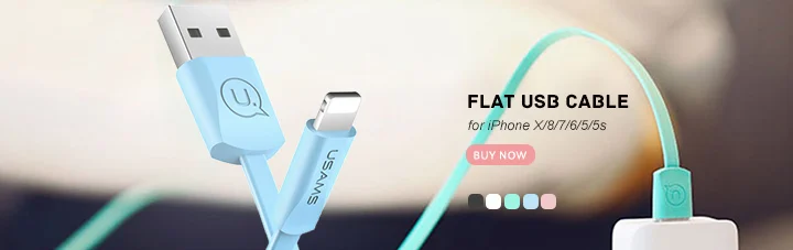 3 шт./партия usb type c кабель, USAMS Синхронизация данных плоский USB C кабель для samsung s10 s9 s8 USB кабель 2A кабель для быстрой зарядки usb type c