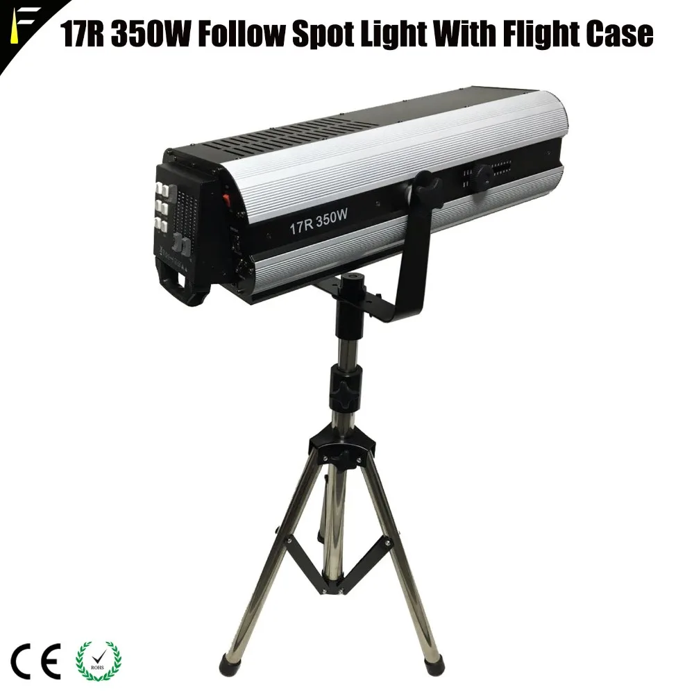 Обновление точечный прожектор следящего света 350 w 17R DMX512 MSD следящий свет с кейс