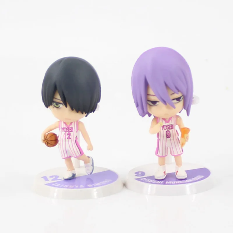 6 шт./лот 7 см аниме баскетбольный куроко Kuroko no Basuke Edition ПВХ экшн фигурка корзина