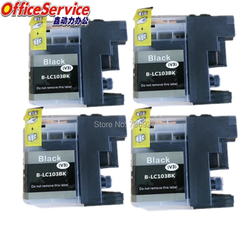 Совместимый чернильный картридж 5Black LC103 LC101 для лазерного принтера|ink cartridge|cartridge