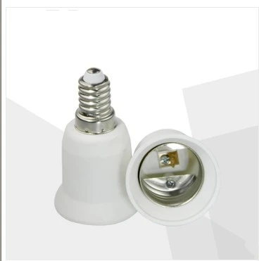 

New LED Halogen CFL Light Bulb E14 to E27 Lamp Adapter