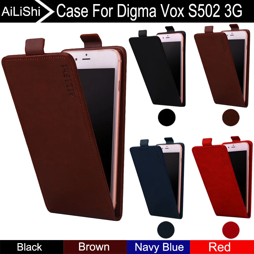 

AiLiShi For Digma Vox S502 3G Case Up And Down Vertical Phone Flip Luxury Leather Case Phone Accessories Factory Direct Tracking