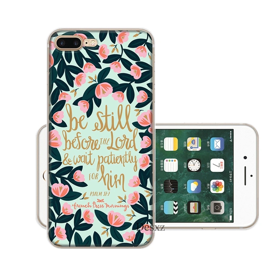 Phone Case Cover Bible Verses For iPhone 11 Pro 5 5s SE 6 6s 7 8 Plus X XS XR Max Hard Pc Shell | Мобильные телефоны и