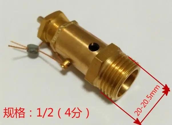 1 шт. 1/8 &quot1/4&quot 3/8 &quot1/2&quot 3/4 &quot1&quot BSPT мужской резьбовой клапан сброса давления