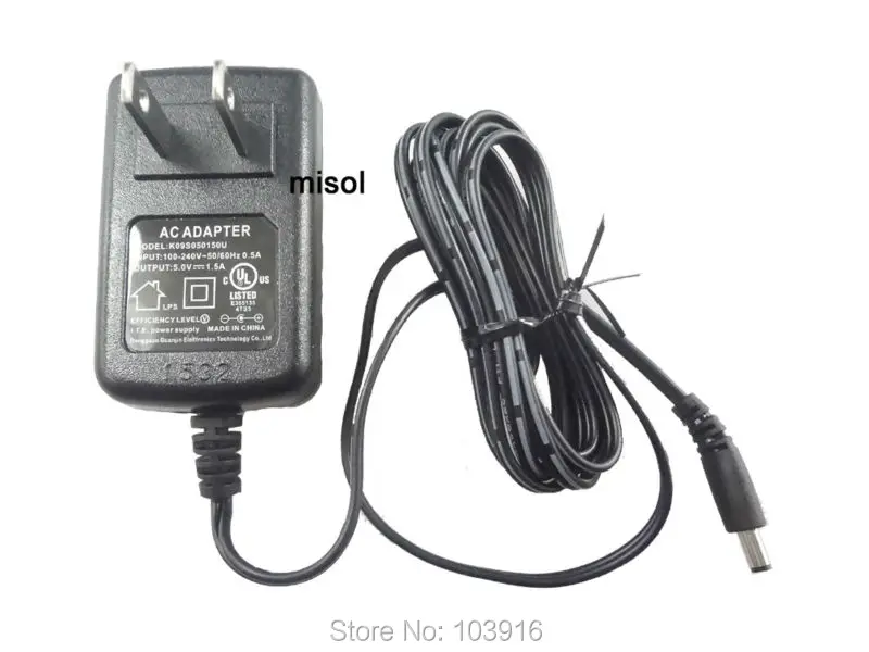 US plug 5V 1.5A 100-240v Power adapter AC-DC 3.5*1.35*7mm UL RoHS |