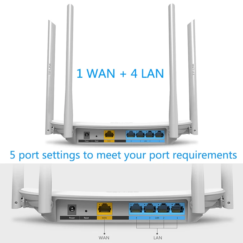 TP LINK WiFi роутер AC900 Dual Band 2.4 г 5.0 Беспроводной маршрутизатор Wi Fi ретранслятор TL WDR5600