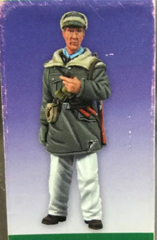 1/35 каучуковая фигурка модель комплект Unassambled Неокрашенная 00665 | Игрушки и хобби