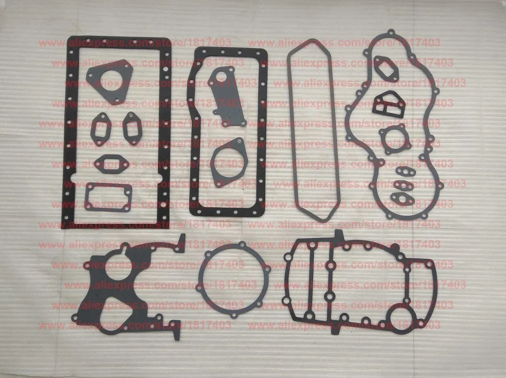 Комплект прокладок двигателя Y480T + Стандартная прокладка головки цилиндра детали