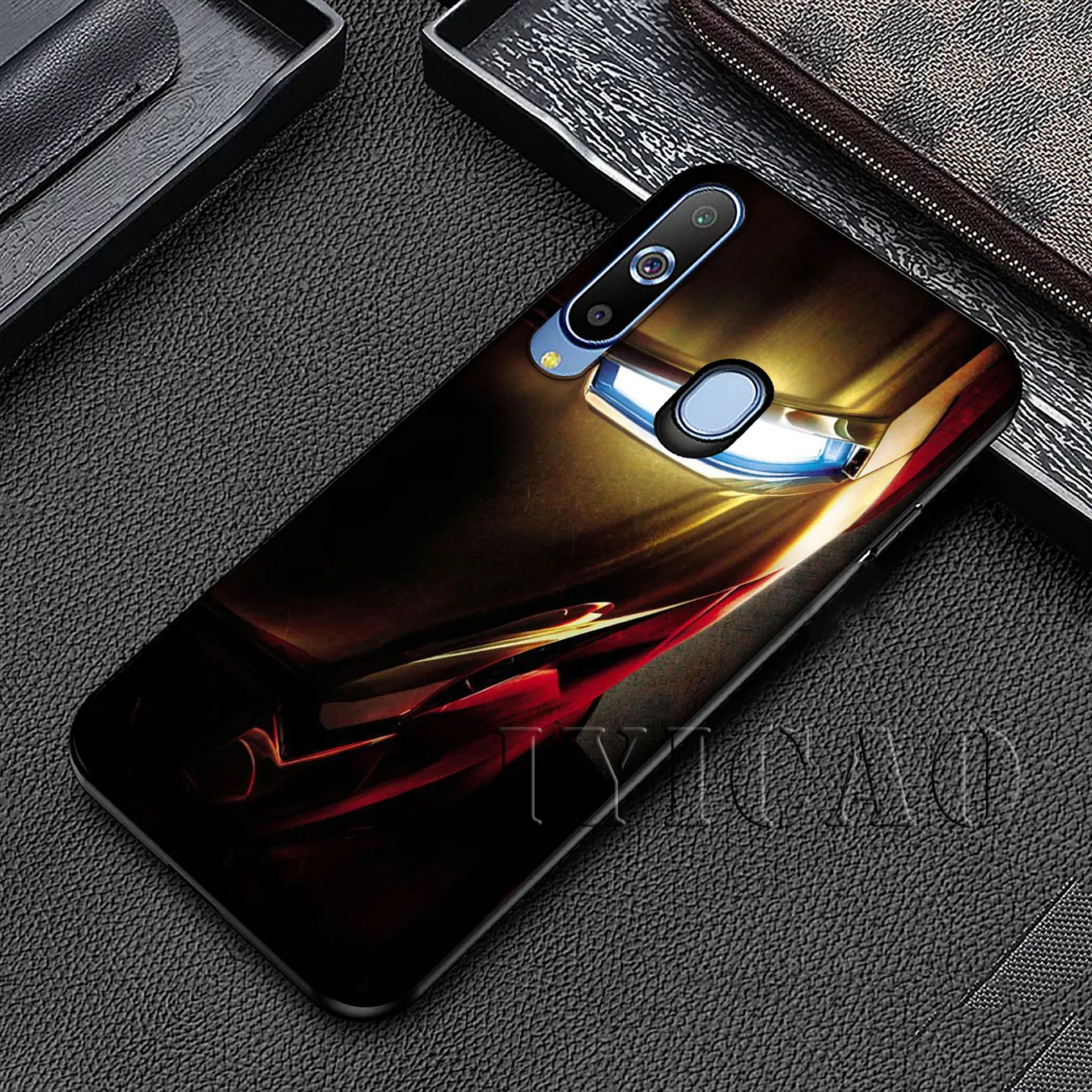IYICAO Мягкий силиконовый чехол для Samsung Galaxy A70 A60 A50 A40 A30 A20 A10 A50S A40S A30S A20E A10S черный |