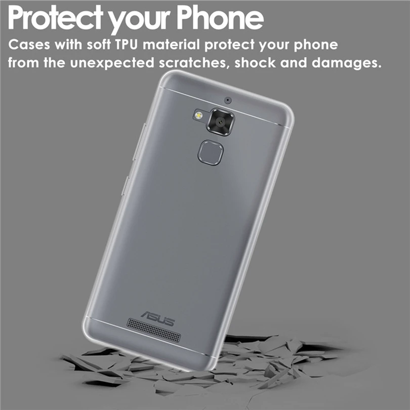 Мягкий силиконовый чехол для Asus Zenfone Zc551kl Ze553kl Zb500kl ZS550kl Zb552kl ZS571kl ZC554KL ZC520TL ZB570TL
